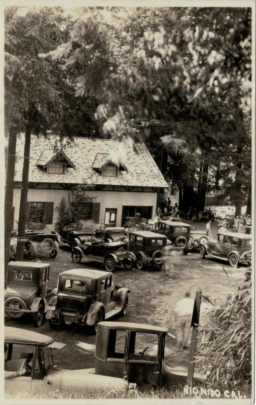 Historic View of the Entry and Front Parking Area « The Community of